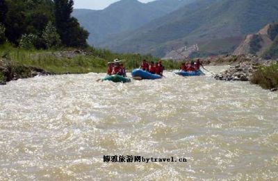 金丝峡丹江漂流