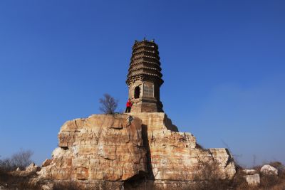 房山张坊村塔