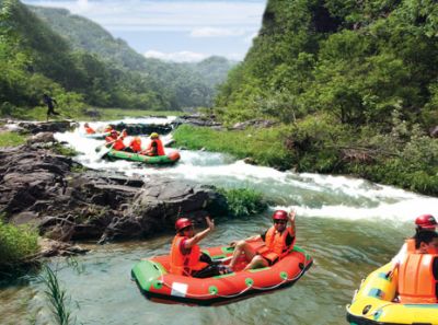 夏县架桑漂流