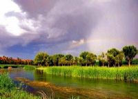 内蒙古萨拉乌苏国家湿地公园