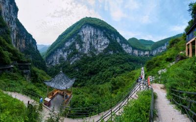 包头石门风景区