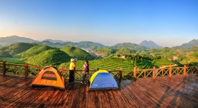 屏山雾海茶人家休闲区